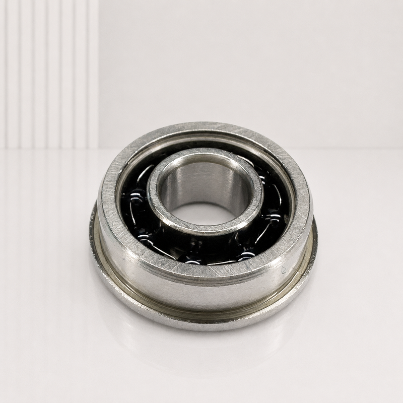 F604 Open Miniature Flanged Ball Bearing