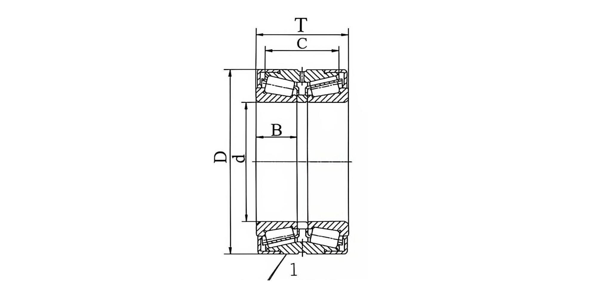 Sealed Double-Row Tapered Roller Bearings