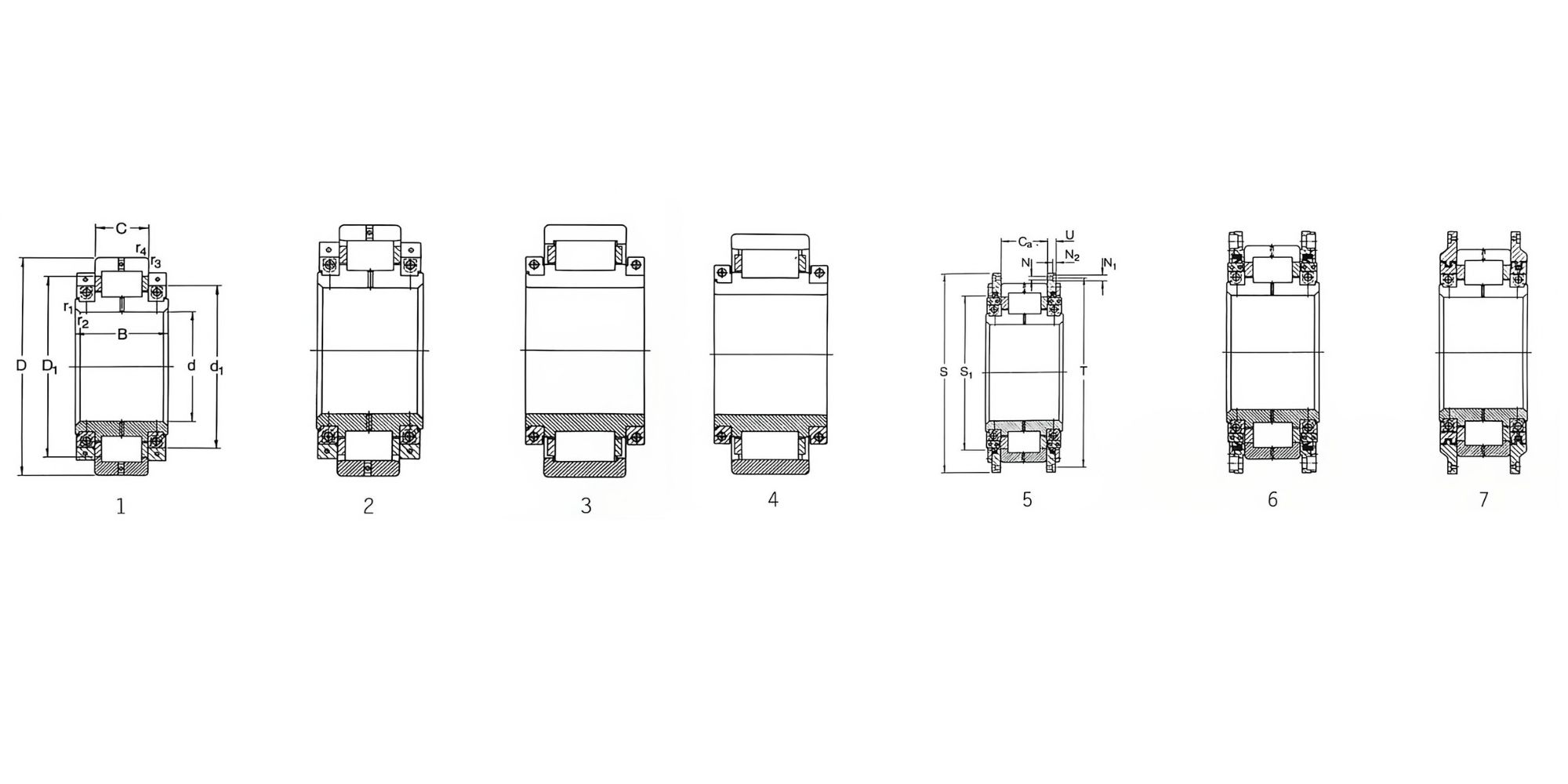 Split Single-Row Cylindrical Roller Bearings
