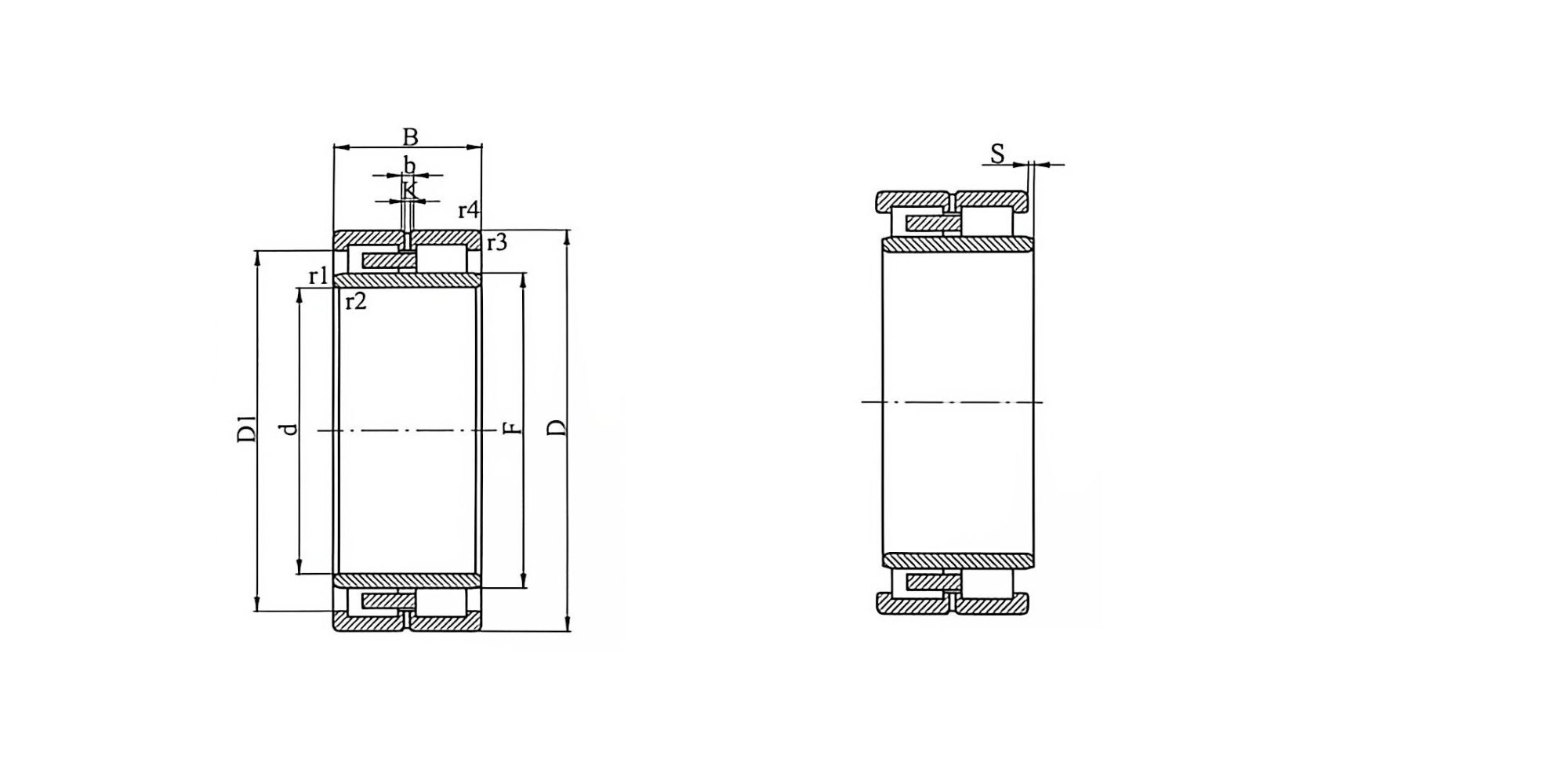 Double-Row Cylindrical Roller Bearings