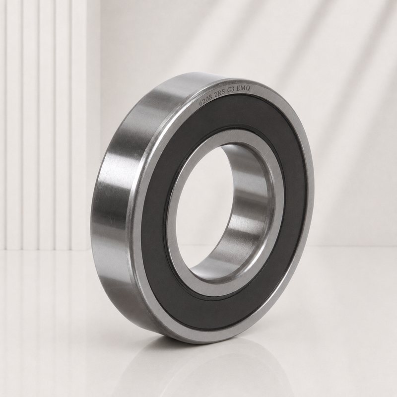 6208-2RS Sealed Deep Groove Ball Bearing