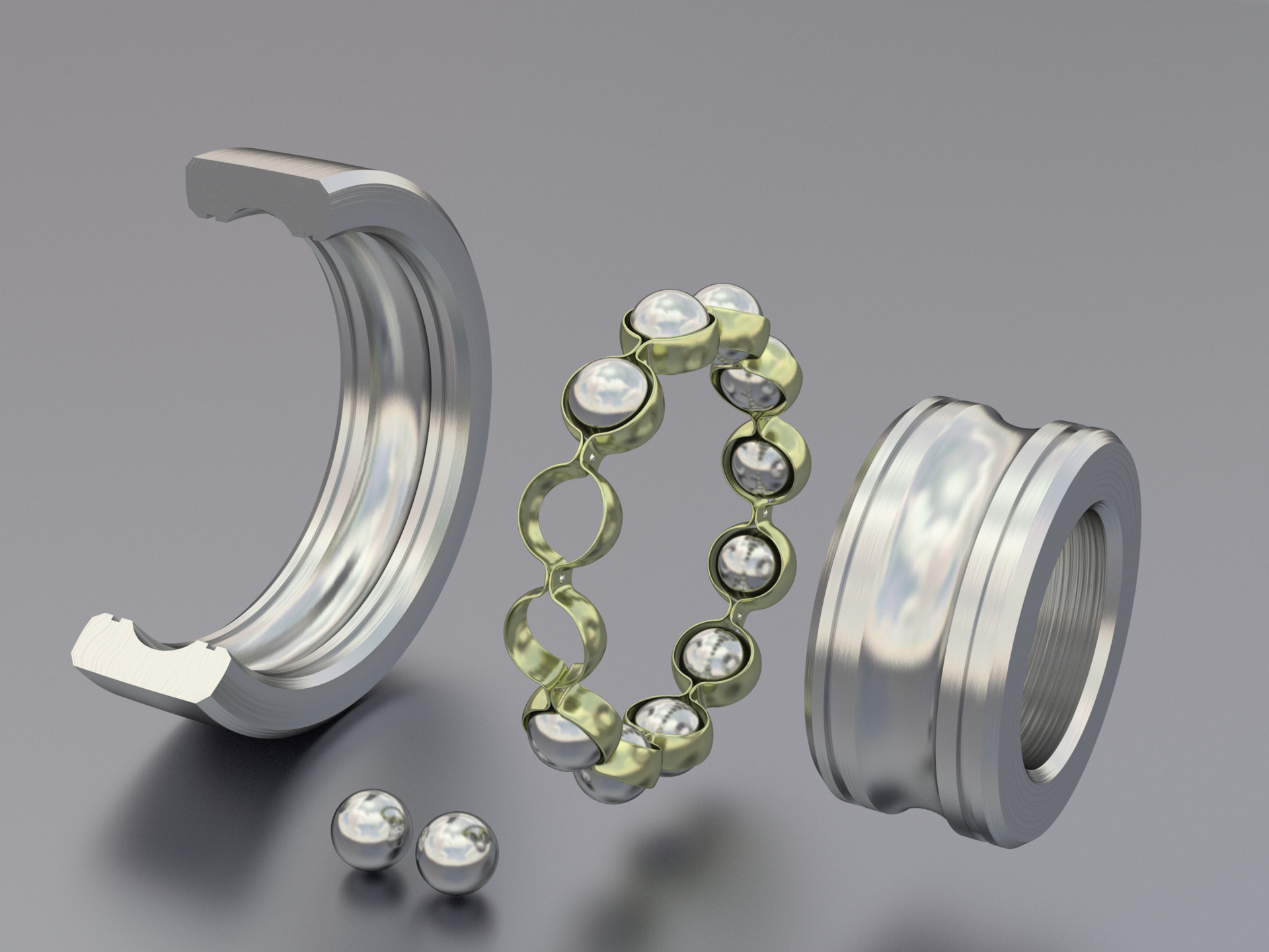 Ball-bearing-plain