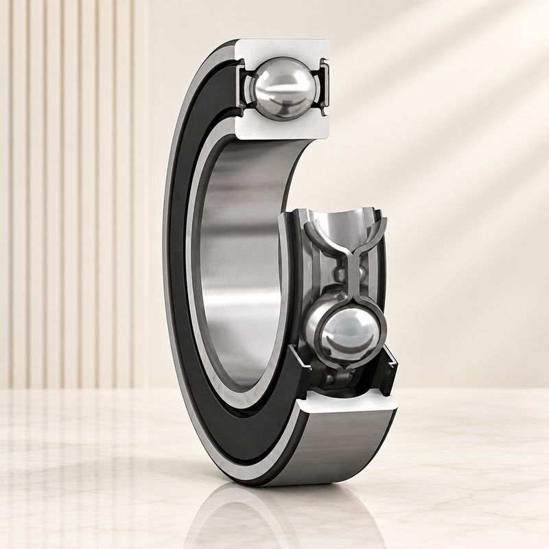 6314-2RS1 Sealed Deep Groove Ball Bearing